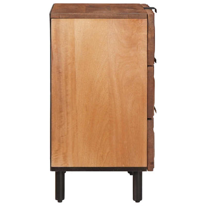 Nattbordskap med skuff Brun 50 x 33 x 62 cm Massiv mango tre