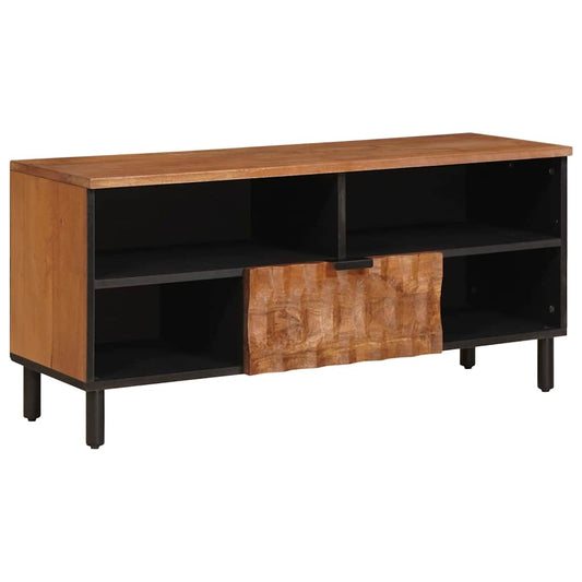 TV-Møbel Brun TV-skap Acacia Finish 100 x 33 x 46 cm Massiv mango tre