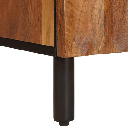 Skjenk Brun Acacia Finish 40 x 33 x 75 cm Massiv mango tre