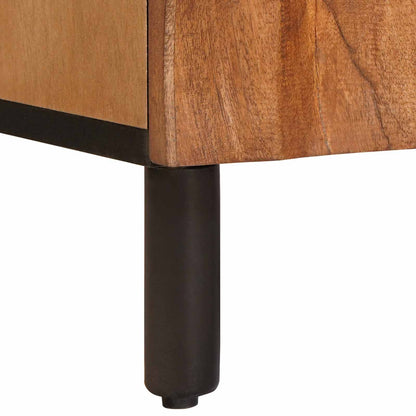 Skjenk Brun Acacia Finish 60 x 33 x 75 cm Massiv mango tre
