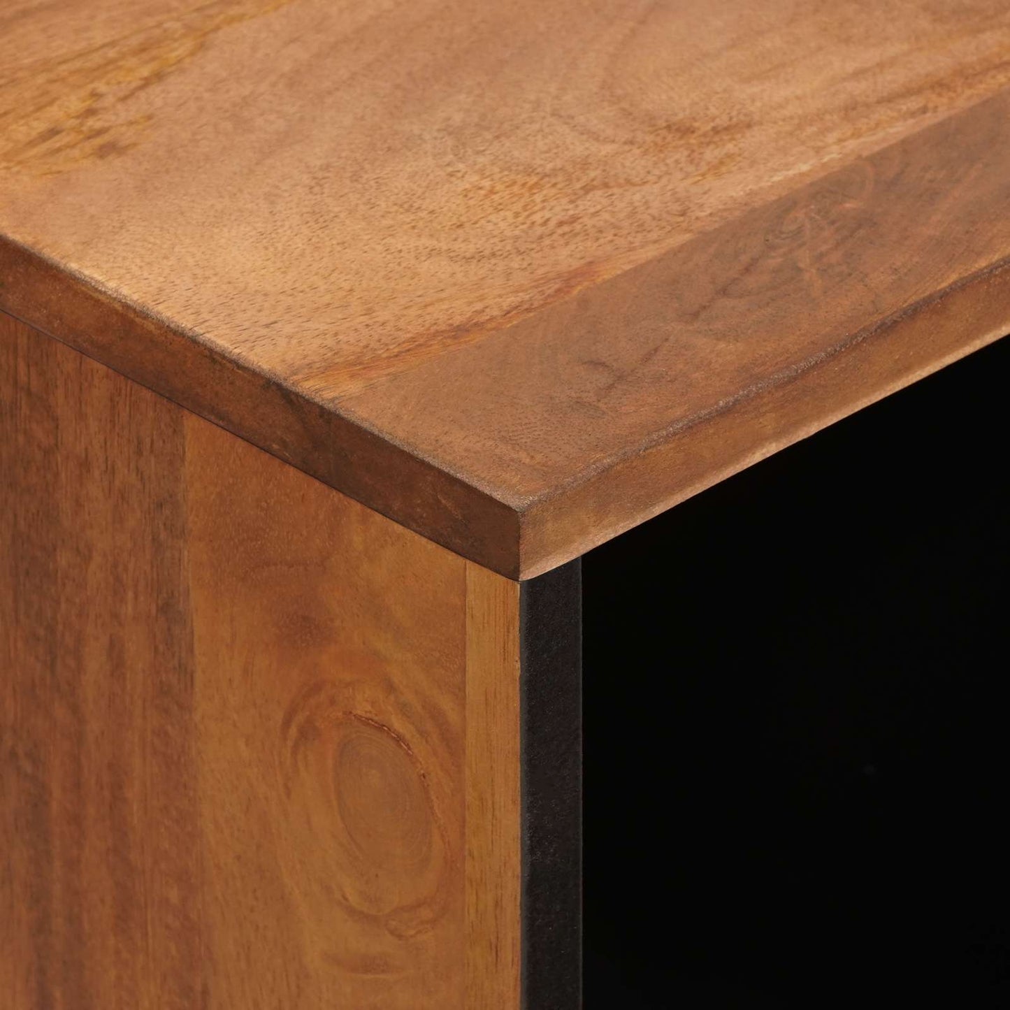 Skjenk Brun Acacia Finish 80 x 33 x 75 cm Massiv mango tre