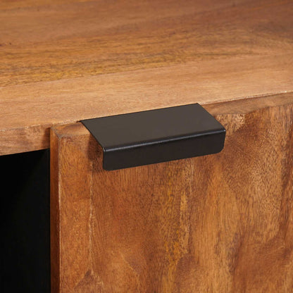 Skjenk Brun Acacia Finish 90 x 33 x 75 cm Massiv mango tre