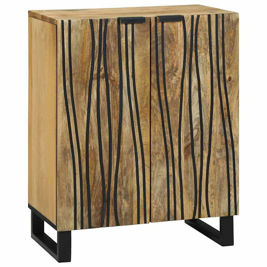 Skjenk Tre Naturlig 60 x 33,5 x 75 cm Massiv mango tre