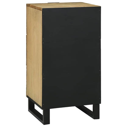 Sidebord med skuff Brun 40 x 33 x 75 cm heltre mango