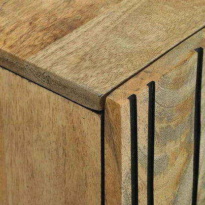 Skap Brun 90 x 33 x 75 cm heltre mango