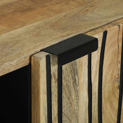 Skap Brun 90 x 33 x 75 cm heltre mango