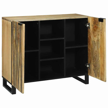 Skap Brun 90 x 33 x 75 cm heltre mango