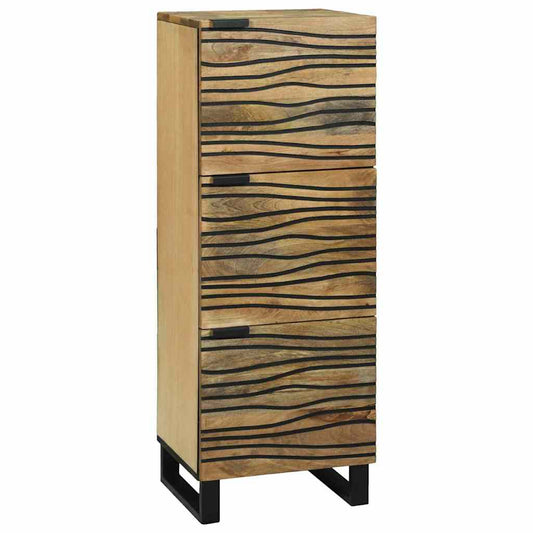 Skap Brun 40 x 33 x 110 cm heltre mango