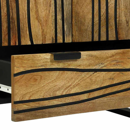 Høybord Brun 60 x 33 x 100 cm heltre mango