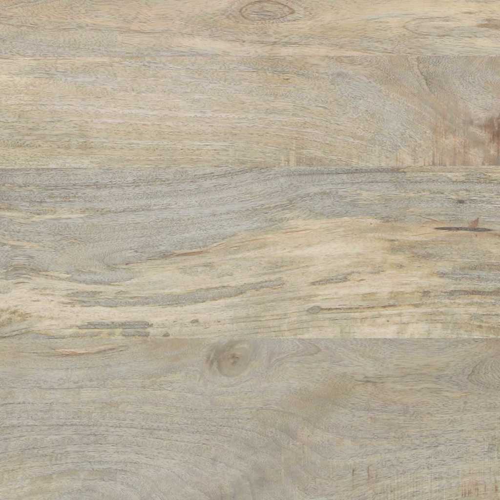 Kaffebord Beige og svart 80 x 50 x 40 cm Massivt akasietre