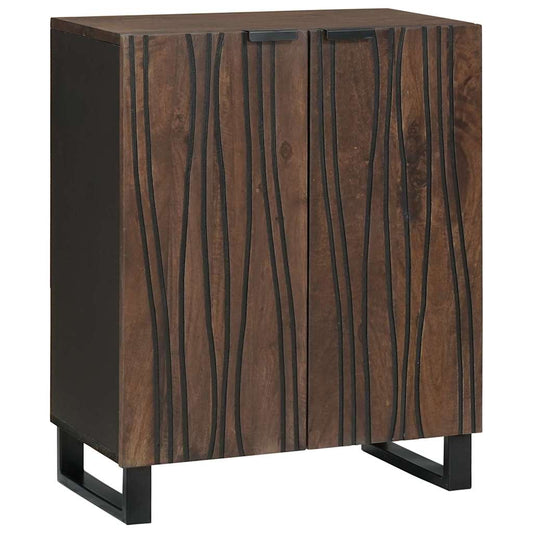 Skjenk Tre Valnøtt 60 x 33,5 x 75 cm Massiv mango tre