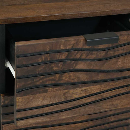 Sidebord med skuff Brun 40 x 33 x 75 cm heltre mango