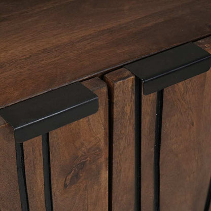 Høybord Brun 60 x 33 x 100 cm heltre mango