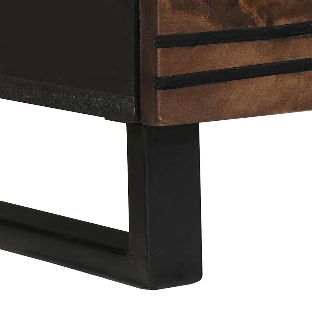 Høybord Brun 60 x 33 x 100 cm heltre mango