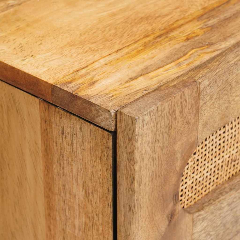 Nattbordskap Naturlig 50 x 33 x 60 cm Massiv mango tre