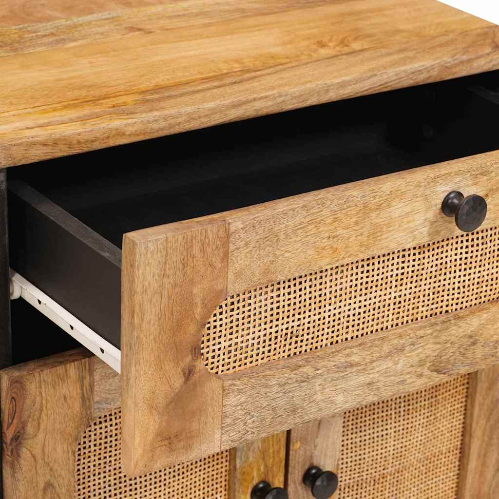 Nattbordskap Naturlig 50 x 33 x 60 cm Massiv mango tre