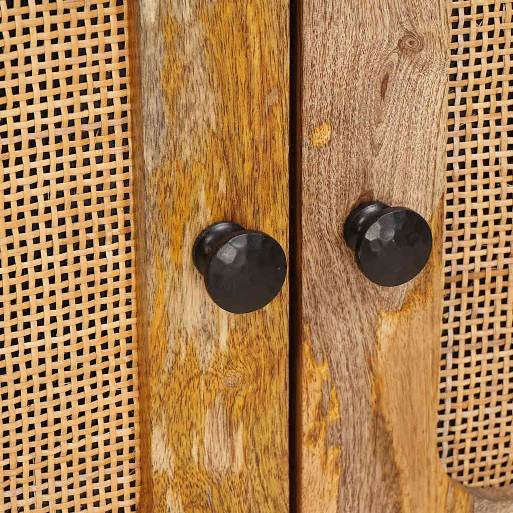 Nattbordskap Naturlig 50 x 33 x 60 cm Massiv mango tre