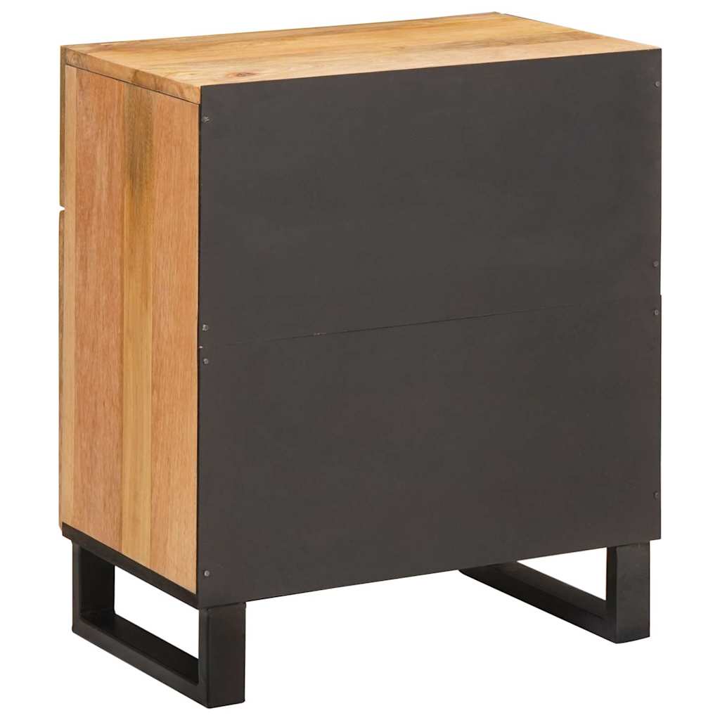 Nattbordskap Naturlig 50 x 33 x 60 cm Massiv mango tre