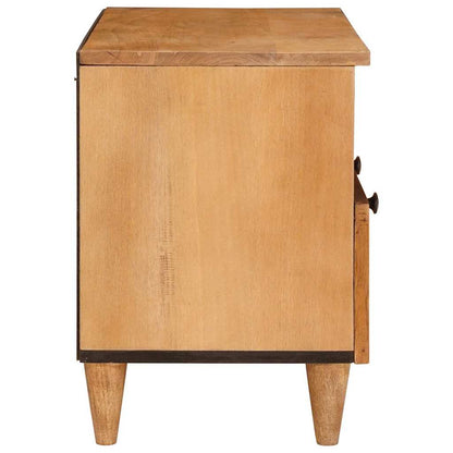 TV-Møbel Tre TV-Skap med skuff Lysebrun 70 x 33 x 46 cm heltre mango