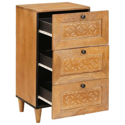 Skjenk Brun Lysebrun med skuff 33.5 x 40 x 75 cm