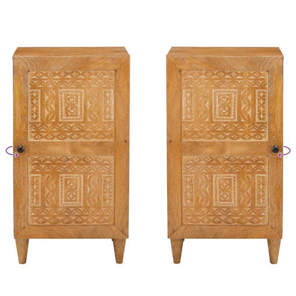 Skjenk Brun Lysebrun 33.5 x 40 x 75 cm