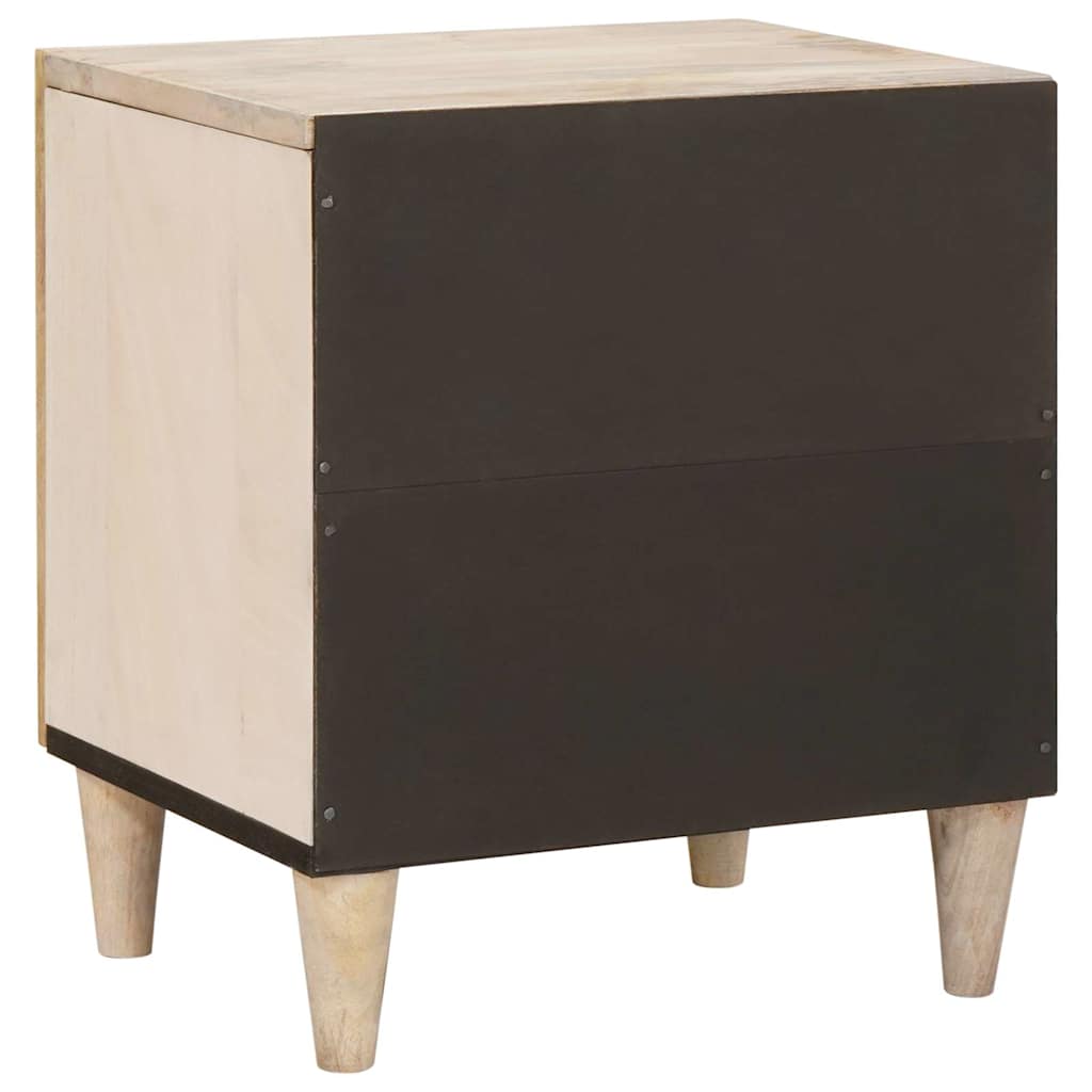 Nattbord Sengbord Tre Beige 40 x 33 x 46 cm heltre mango