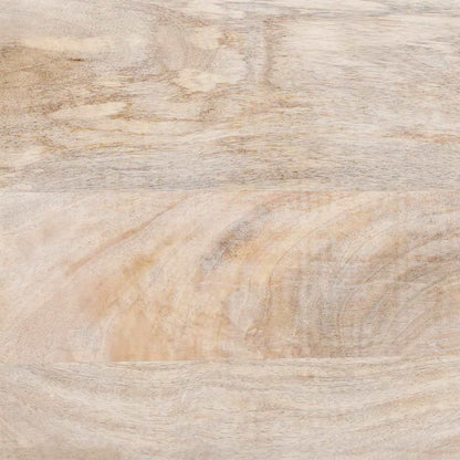 Veggspeil med Veggspeil Hvit 57 x 70 x 3 cm heltre mango