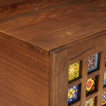 Salongbord Sofabord Brun 80 x 50 x 40 cm Massiv mango tre