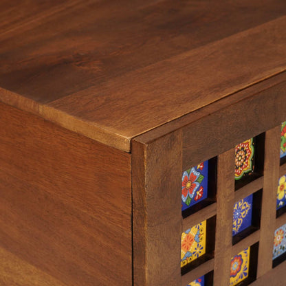 Salongbord Sofabord Brun 100 x 54 x 40 cm Massiv mango tre