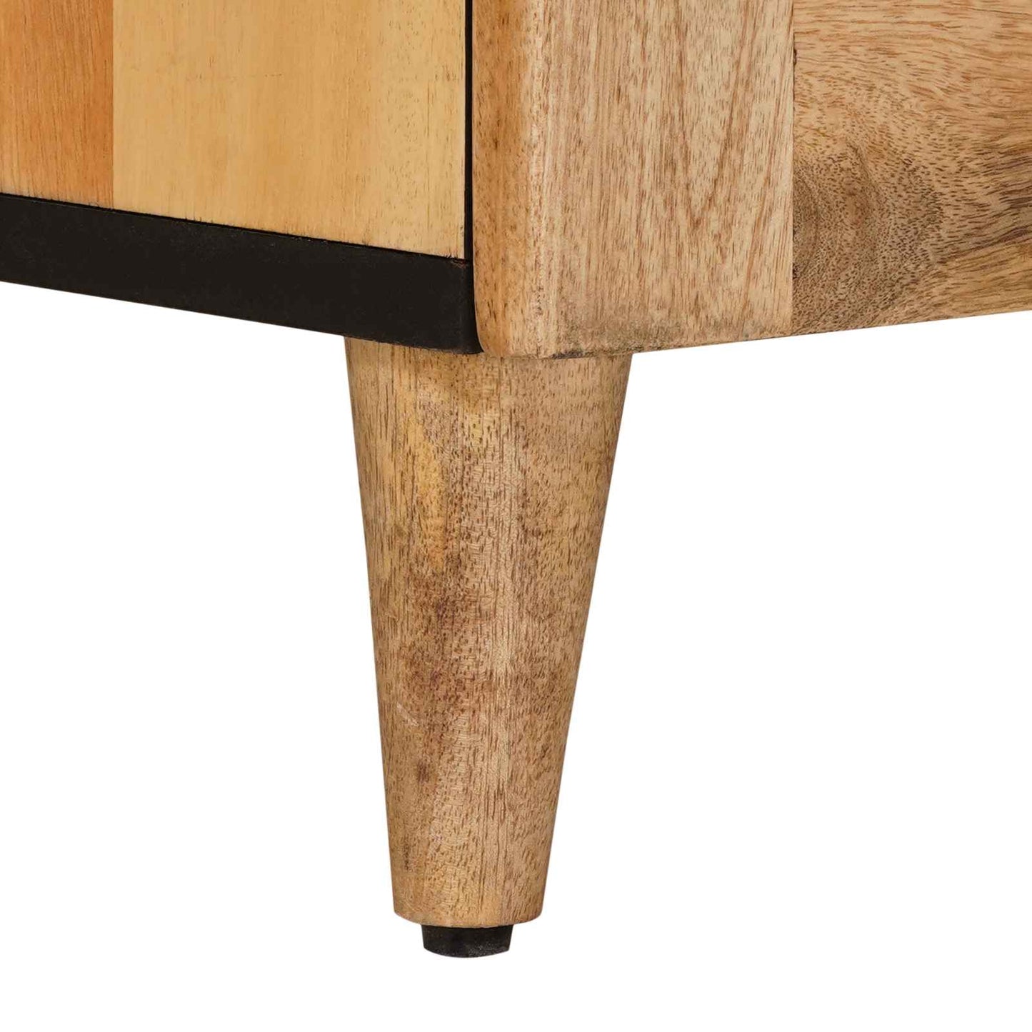 TV-skap med skuff Naturlig 105 x 33,5 x 46 cm Massiv mango tre