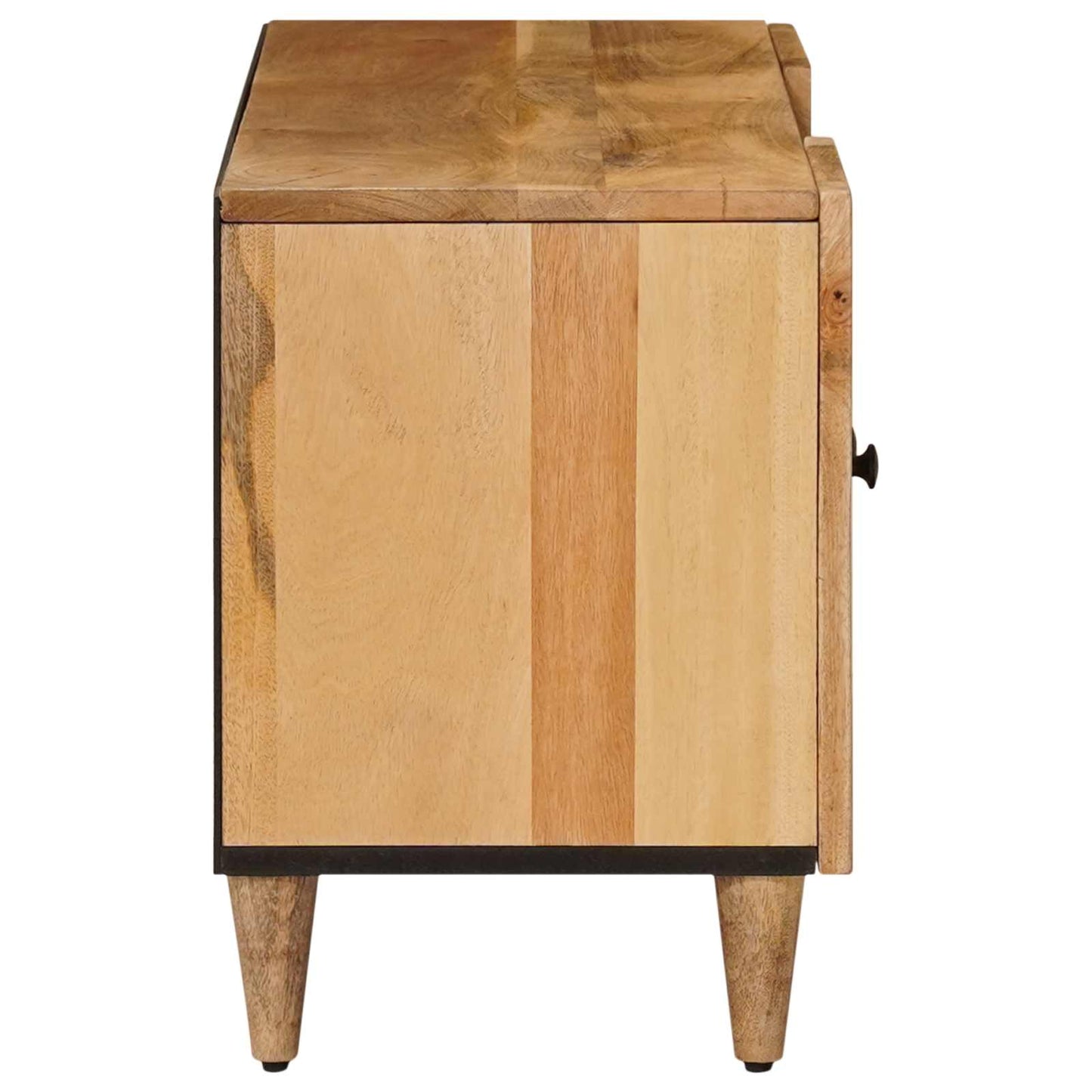 TV-skap med skuff Naturlig 105 x 33,5 x 46 cm Massiv mango tre