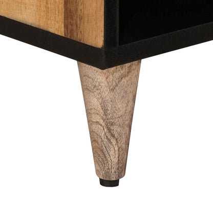 TV-skap med skuff Naturlig 80 x 33 x 46 cm Massiv mango tre