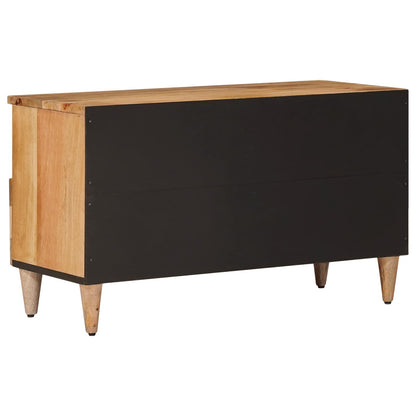 TV-skap med skuff Naturlig 80 x 33 x 46 cm Massiv mango tre