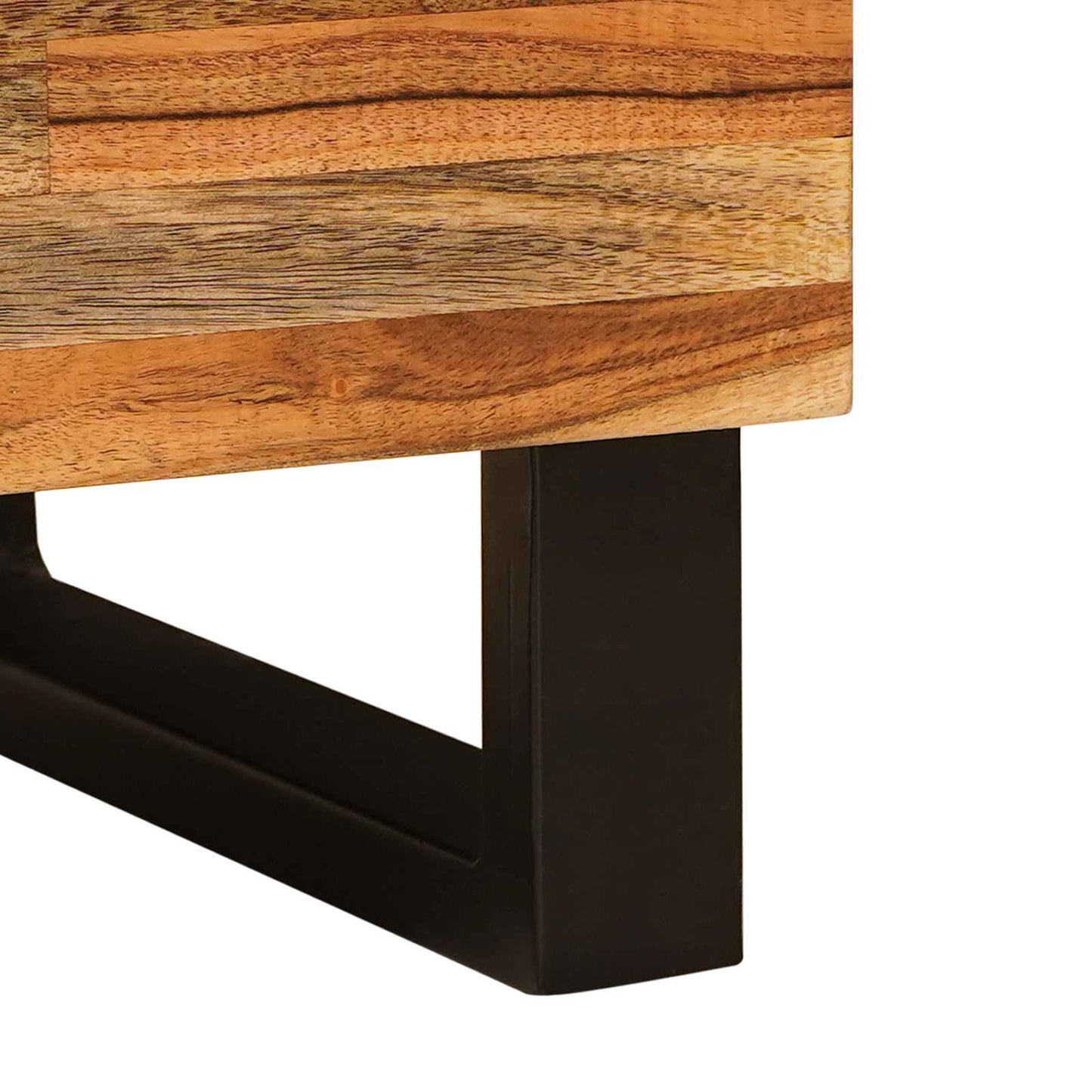 TV-skap med lagring Brun 70 x 33 x 46 cm Massiv mango tre
