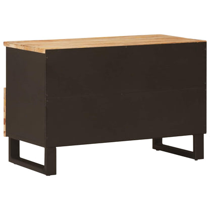TV-skap med lagring Brun 70 x 33 x 46 cm Massiv mango tre
