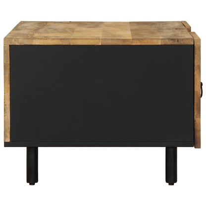 Salongbord Sofabord Svart 100x54x40 cm heltre mango
