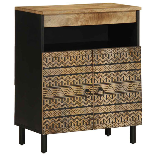 Skjenk Tre 60x33,5x75 cm grovt heltre mangotre