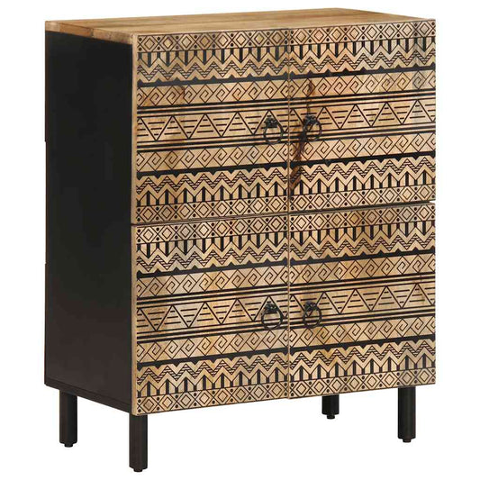 Skjenk Tre 60x33,5x75 cm grovt heltre mangotre