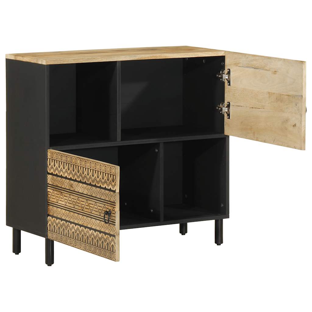 Skjenk Tre 80x33,5x75 cm grovt heltre mangotre