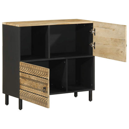 Skjenk Tre 80x33,5x75 cm grovt heltre mangotre