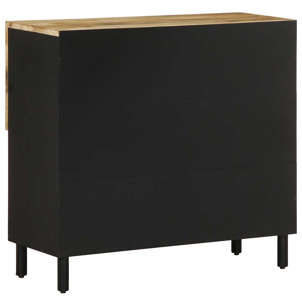 Skjenk Tre 80x33,5x75 cm grovt heltre mangotre