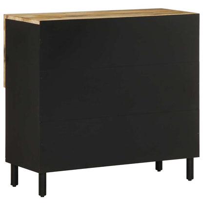 Skjenk Tre 80x33,5x75 cm grovt heltre mangotre