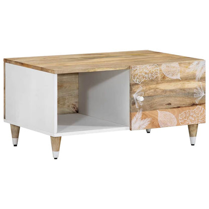 Salongbord Sofabord Tre heltre furu 80x50x40 cm
