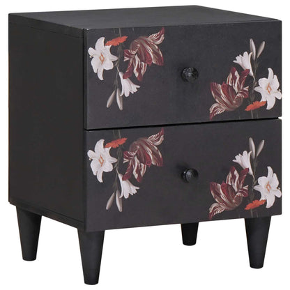Nattbord med skuff Brun 40 x 33,5 x 46 cm Massiv mango tre