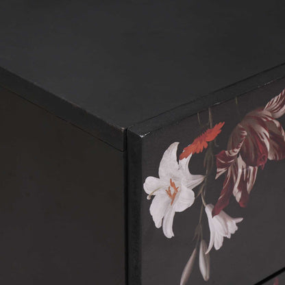 Nattbord 2 pcs Brun 40 x 33,5 x 46 cm Massiv mango tre