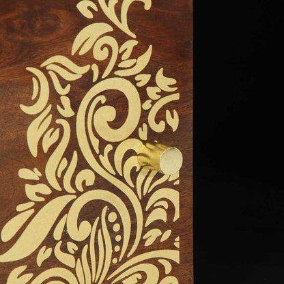 Salongbord Sofabord Brun Honningbrun 100 x 54 x 40 cm heltre mango