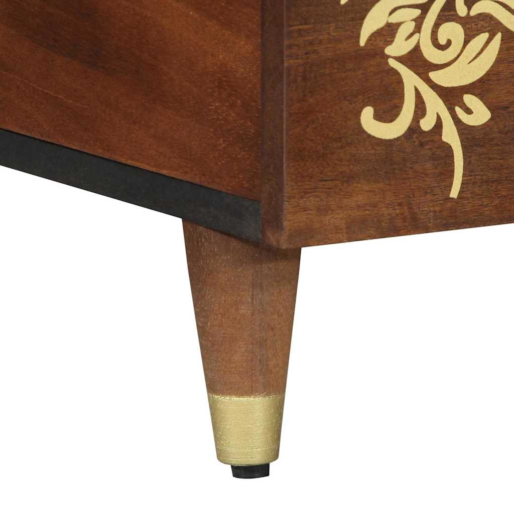 Salongbord Sofabord Brun Honningbrun 100 x 54 x 40 cm heltre mango