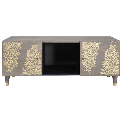 Salongbord Sofabord Grå 100 x 54 x 40 cm heltre mango