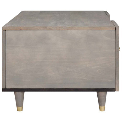 Salongbord Sofabord Grå 100 x 54 x 40 cm heltre mango