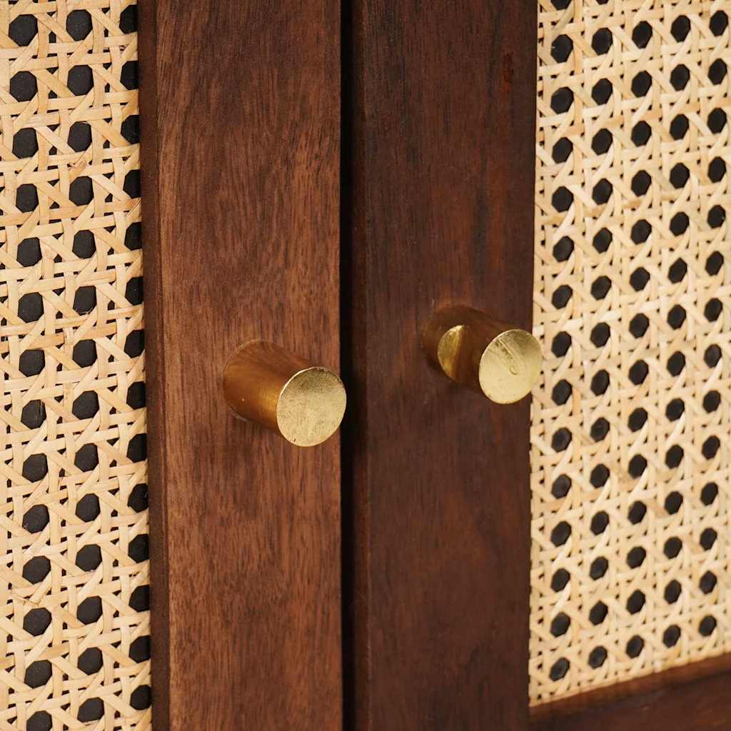 Skjenk Brun 60 x 33,5 x 75 cm Massiv mango tre